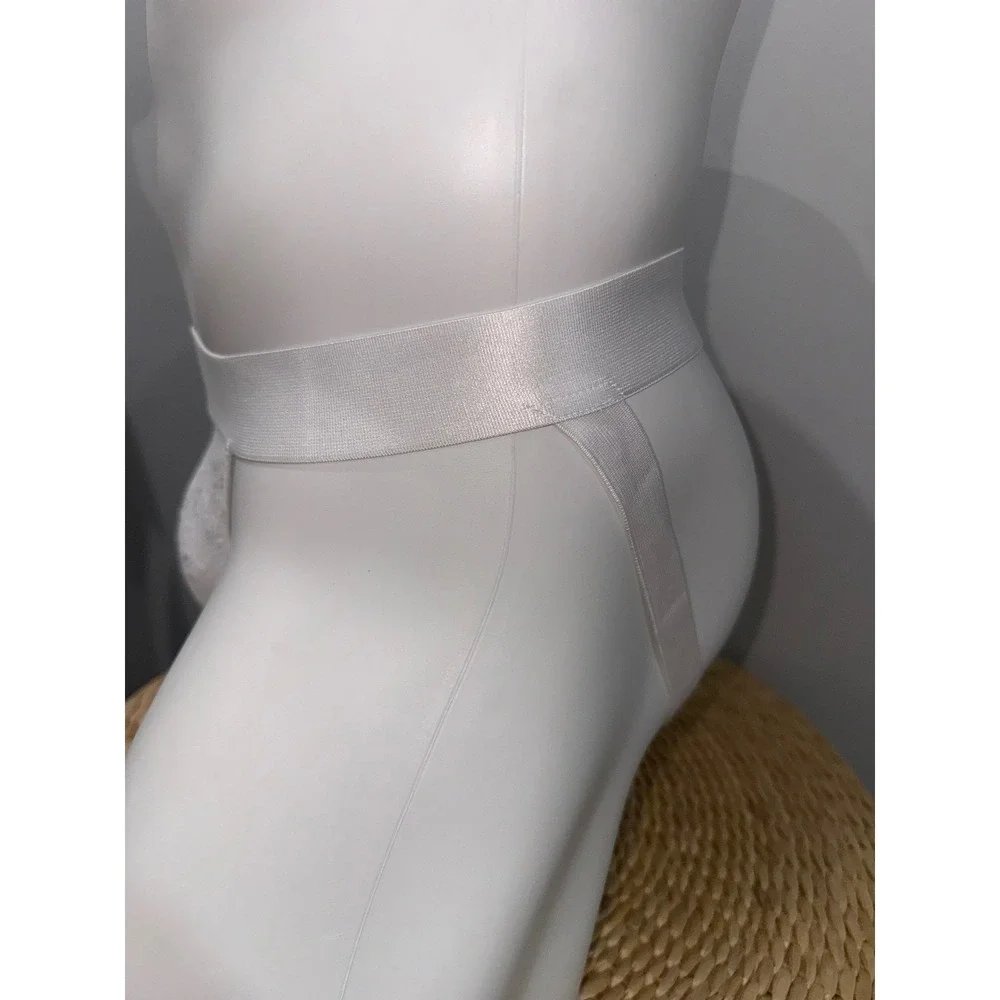 Cosabella Never Say Never Bridal‎ White Lace Jock Strap Size XL